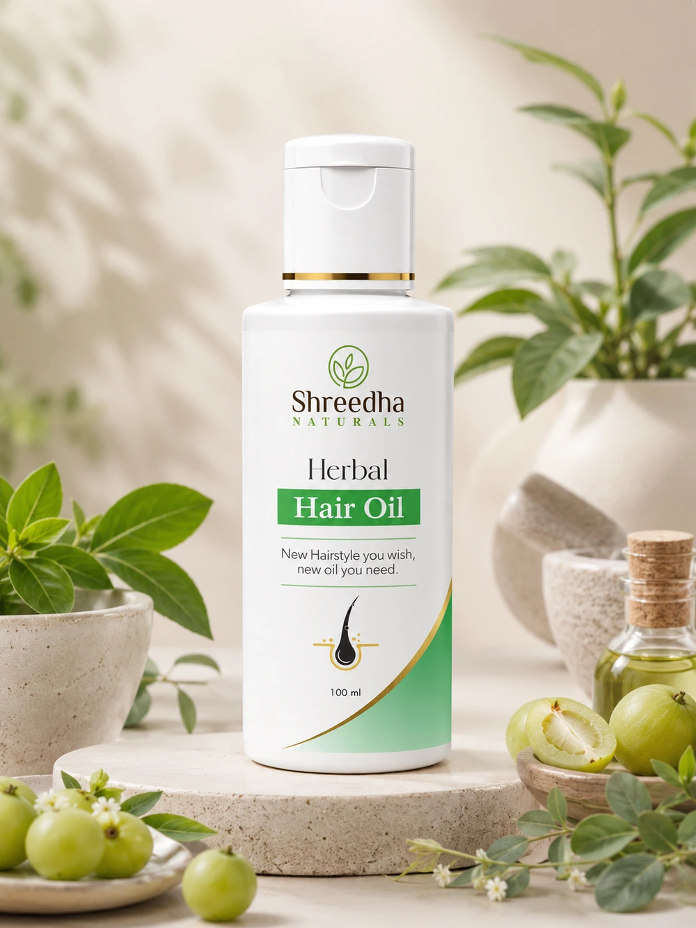 Shreedha Herbal Hair Oil - Image 2