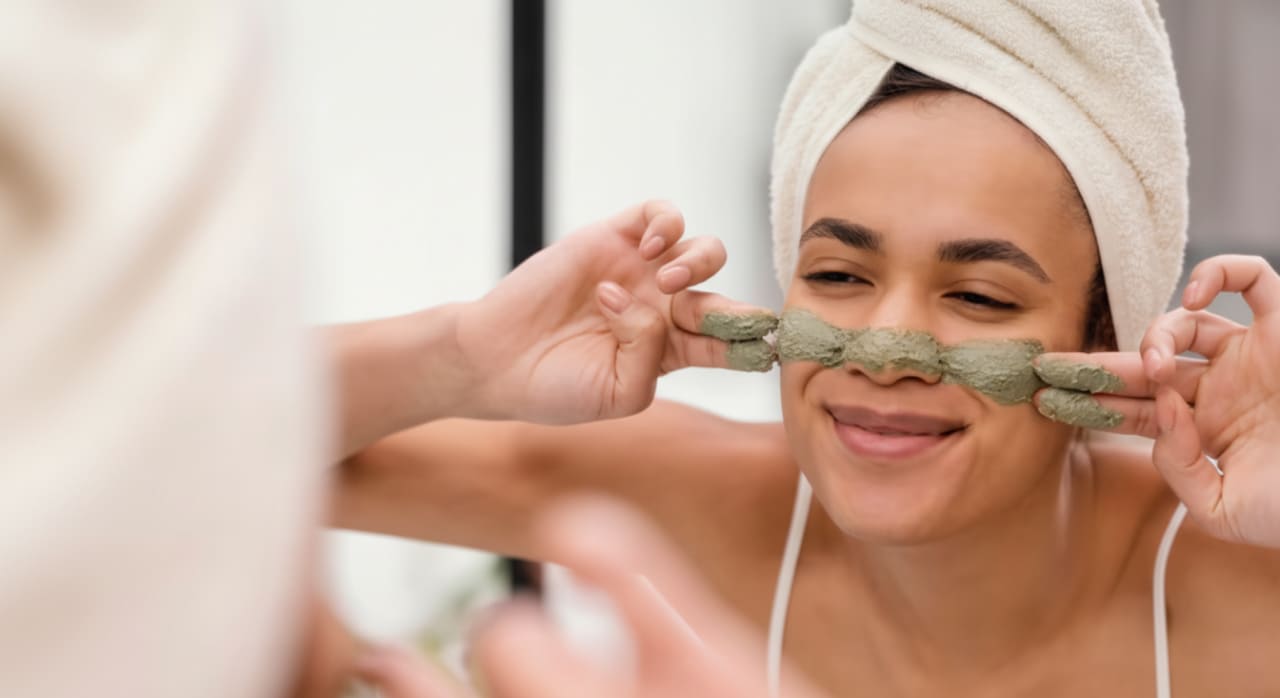 Natural skincare routine for glowing and healthy skin